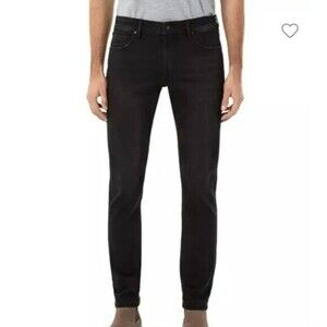Liverpool Bond Men's Skinny Jeans Black Sz 31x30